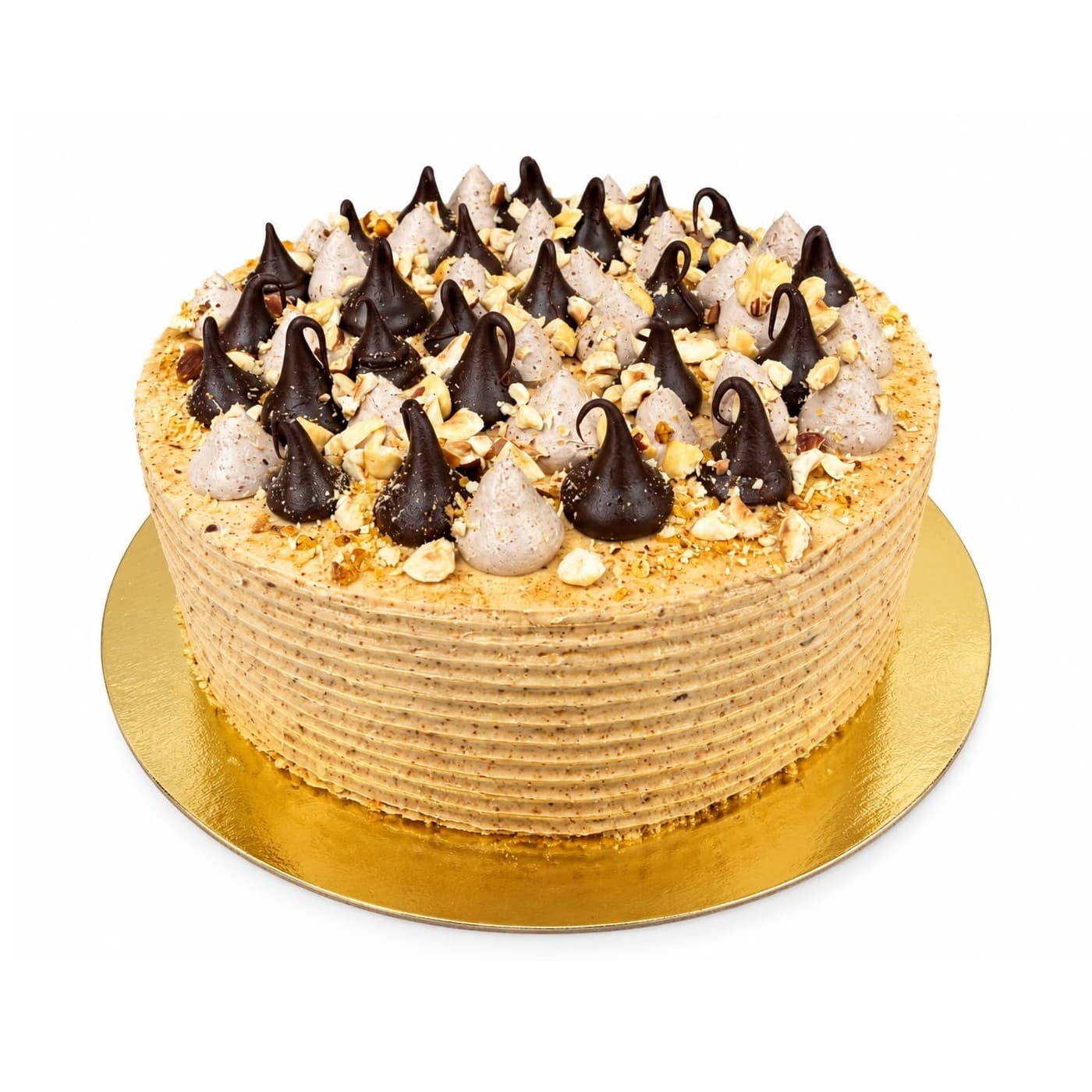 Gâteau Choco Noisettes, rond 8 po