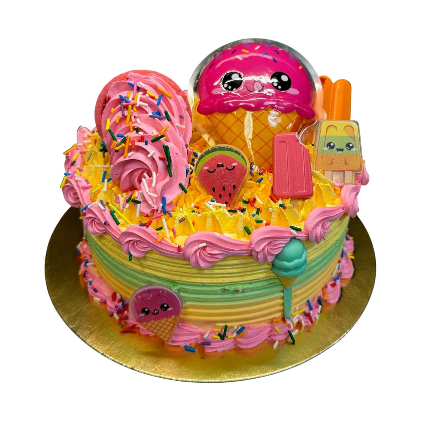 Gâteau Été, rond 8 po