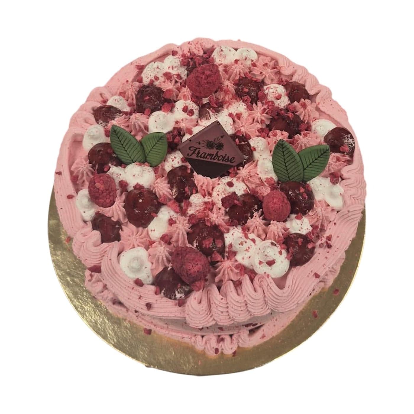 Gâteau Framboisier, rond 8 po