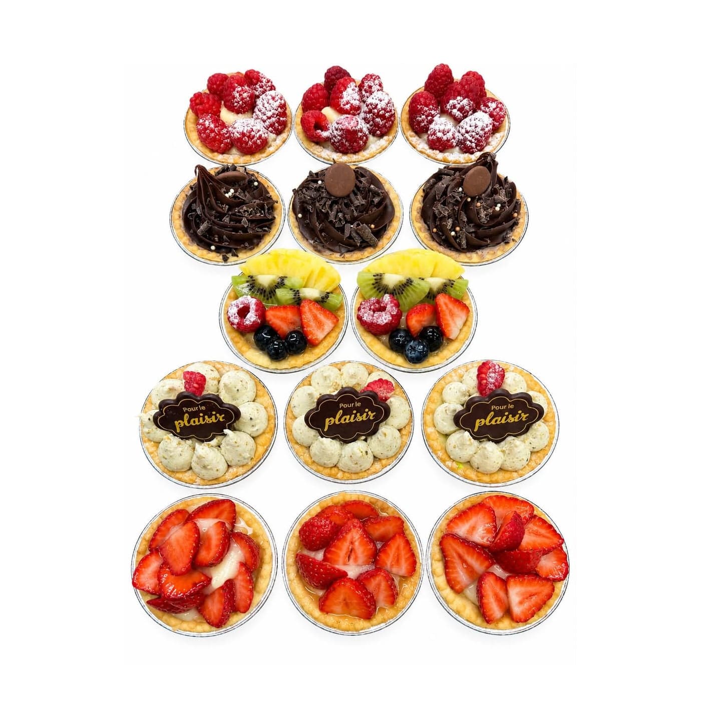 Tartelettes saveurs variées