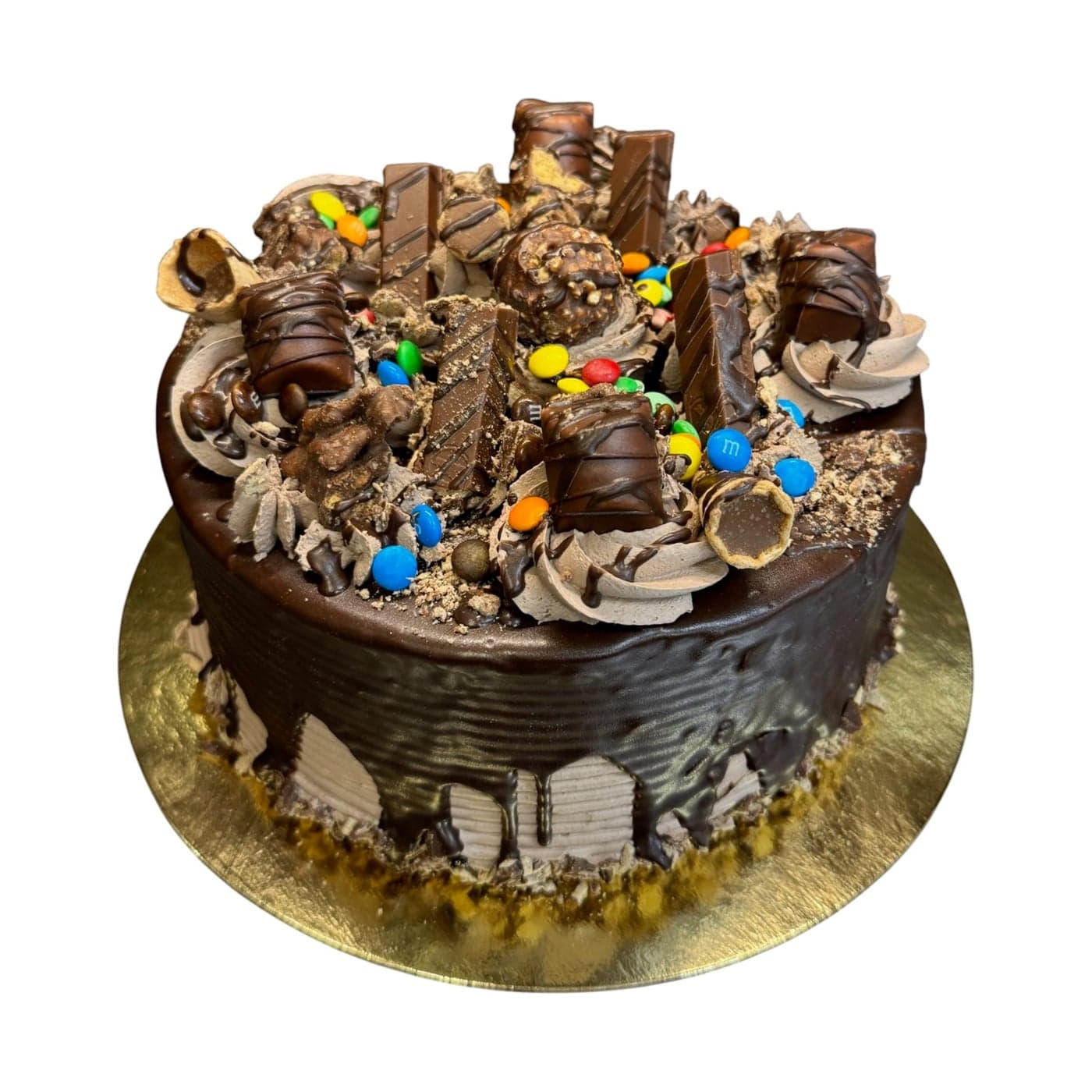 Gâteau Kit Kat - M & M, rond 8 po