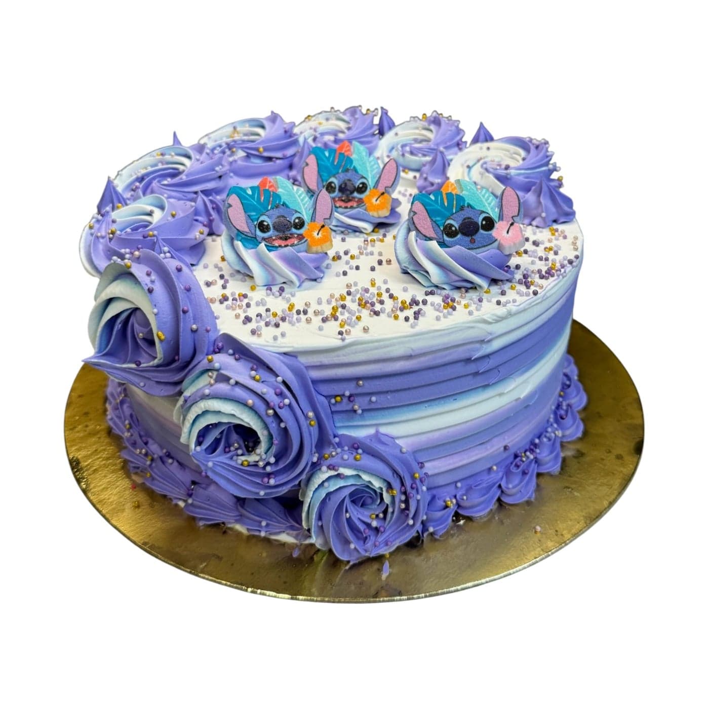 Gâteau Stitch, rond 8 po
