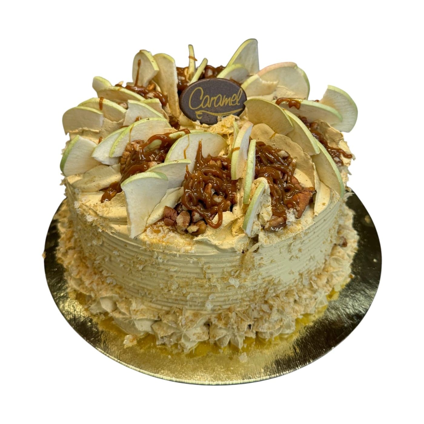 Gâteau Pommes Caramel, rond 8 po